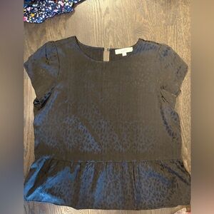Loft peplum blouse - size L